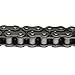 Generic 1.5 Meter Pitch 9.525mm Industrial Steel Single Row Drive Transmission Roller Chain 06C MINGPING, Red