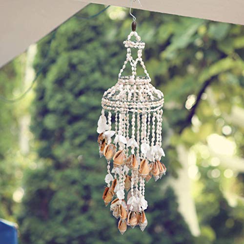 Besportble Shell Wind Chimes Nautical Decoration Outdoor Patio Yard Hanging Ornament Home Decor Beach Decoration #TOP7