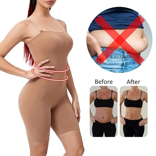 Mmllzel Women Full Body Shaper Tummy Control Shapewear With Shaping Pants Waist Trainer Corset Bodysuit Lingerie (Color : B, Size : L Code) #TOP4