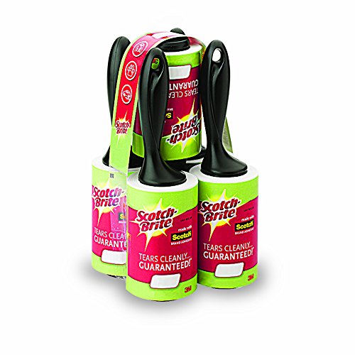 Scotch-Brite Lint Roller 5 Pack, 75 Sheets Total