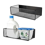 Hynorian Magnetregal für Waschmaschine 2er Set– Drahtkorb Magnetregal für Waschmittel, Fleckenentferner, Weichspüler, platzsparend und vielseitig für Waschküchen, Badezimmer und Kühlschrank