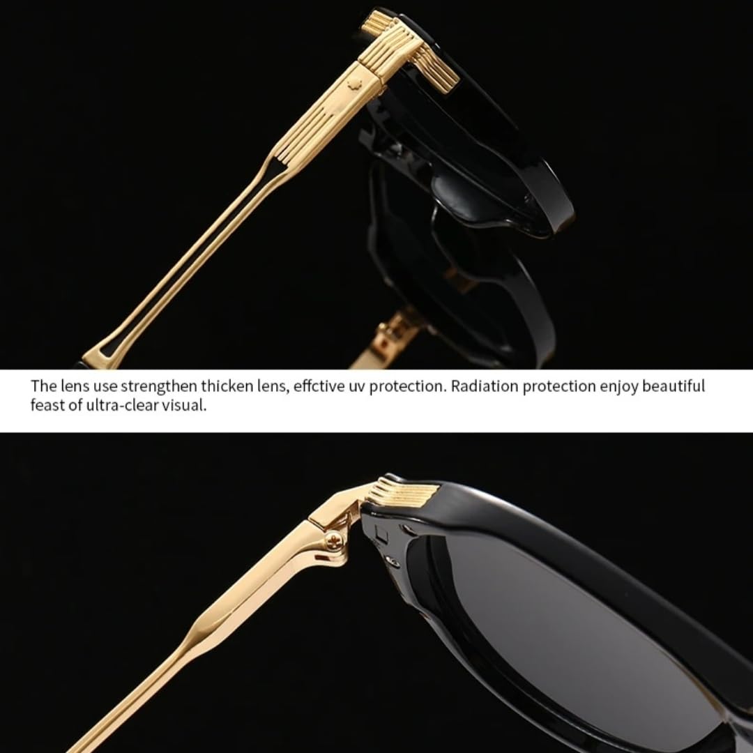 Occhiali da sole stile aviatore retrò con doppio ponte, lenti polarizzate UV400, montatura completa in stile pilota per la guida, accessorio moda per attività all'aperto