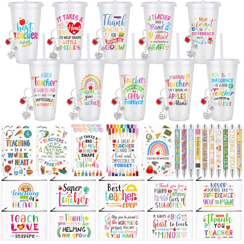Funnymoom 50 Pcs Teacher Appreciation Gifts Bulk Teacher Survival Kit