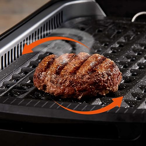 Elektro Tischgrill mit Deckel von PowerXL Rauchfreies Grillen für Zuhause