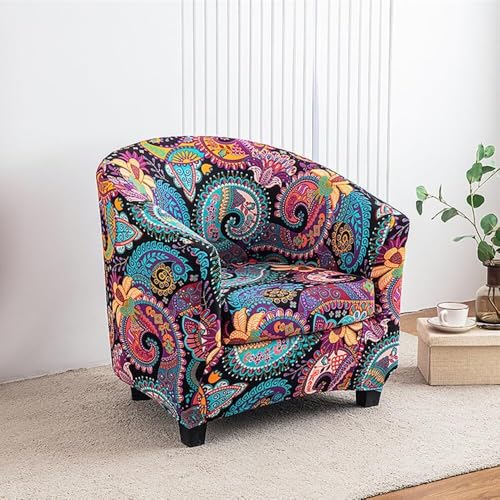 Housse de canapé 1 place Chesterfield extensible 2 pièces - 5