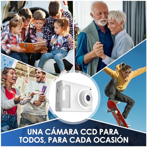 Cámara Digital Compacta ARNSSIEN 1080P para Niños y Adultos - Fernando Cortés