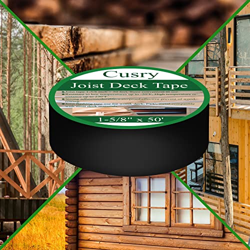 Cusry Fita de Vedação de Butil para Decks, Vigas, 1-5/8