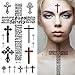 Supperb® Temporary Tattoos - Cross Tattoos