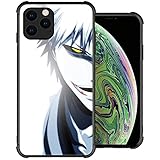 iPhone 12 Case, Character Anime boy iPhone 12 Pro Cases, Organic Glass Back+Soft Silicone TPU Shock