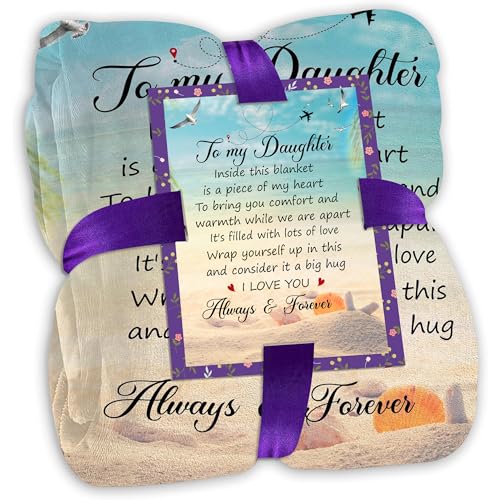 Soulpetals Daughter Gift from Mom, Birthday Gifts for Daughter Adult, Gifts for Daughters from Mothers, Daughter Wedding Gift from Mom to My Daughter Makeup Compact Mirror