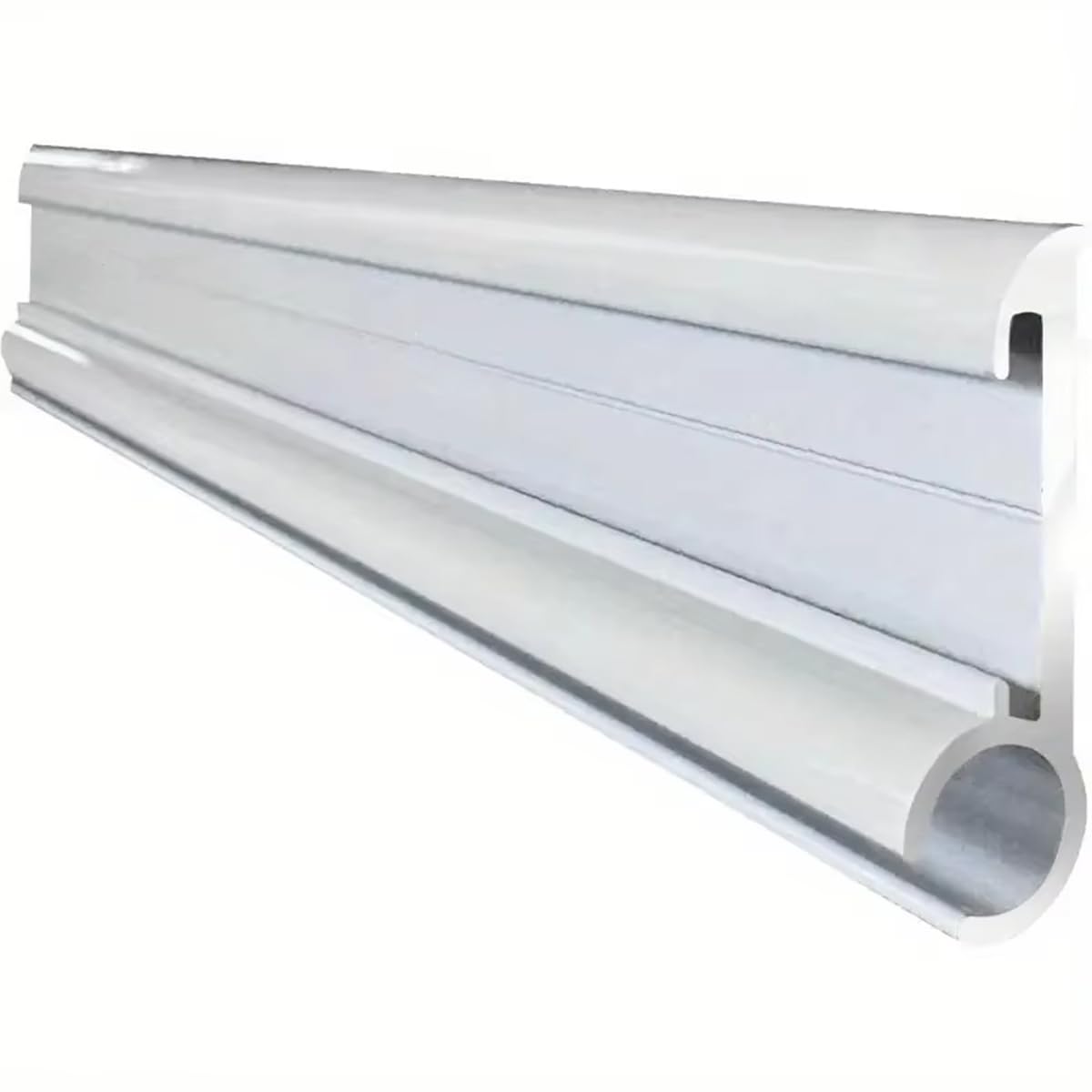6 tiras de canal C de aluminio para toldo de autocaravana de 55 cm para autocaravana, barco, accesorios de camping T4 T5 T6
