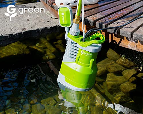 G Green Expert 203634 Green Expert 3/4Hp Submersible Sump Pump Max 4000Gph High Flow 25-Foot Power Cord Manual Automatic On Off Adjustable Float Switch For Quickly Water Removal From Pools Hot Tub Flooded House Wells thumb #4
