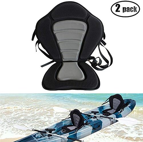 Welugnal Kayak Backrest Boating Seat,Luxury Adjustable Padded Kayak Seat Back