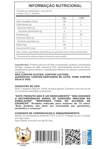Whey Protein Crush 900g - Sabor Swiss Caramel Macchiato(Caramelo) - Under Labz