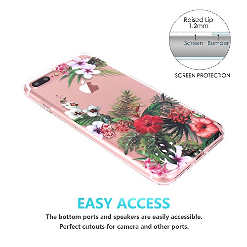 JIAXIUFEN Fiore Floreale Design Bloom Flower TPU