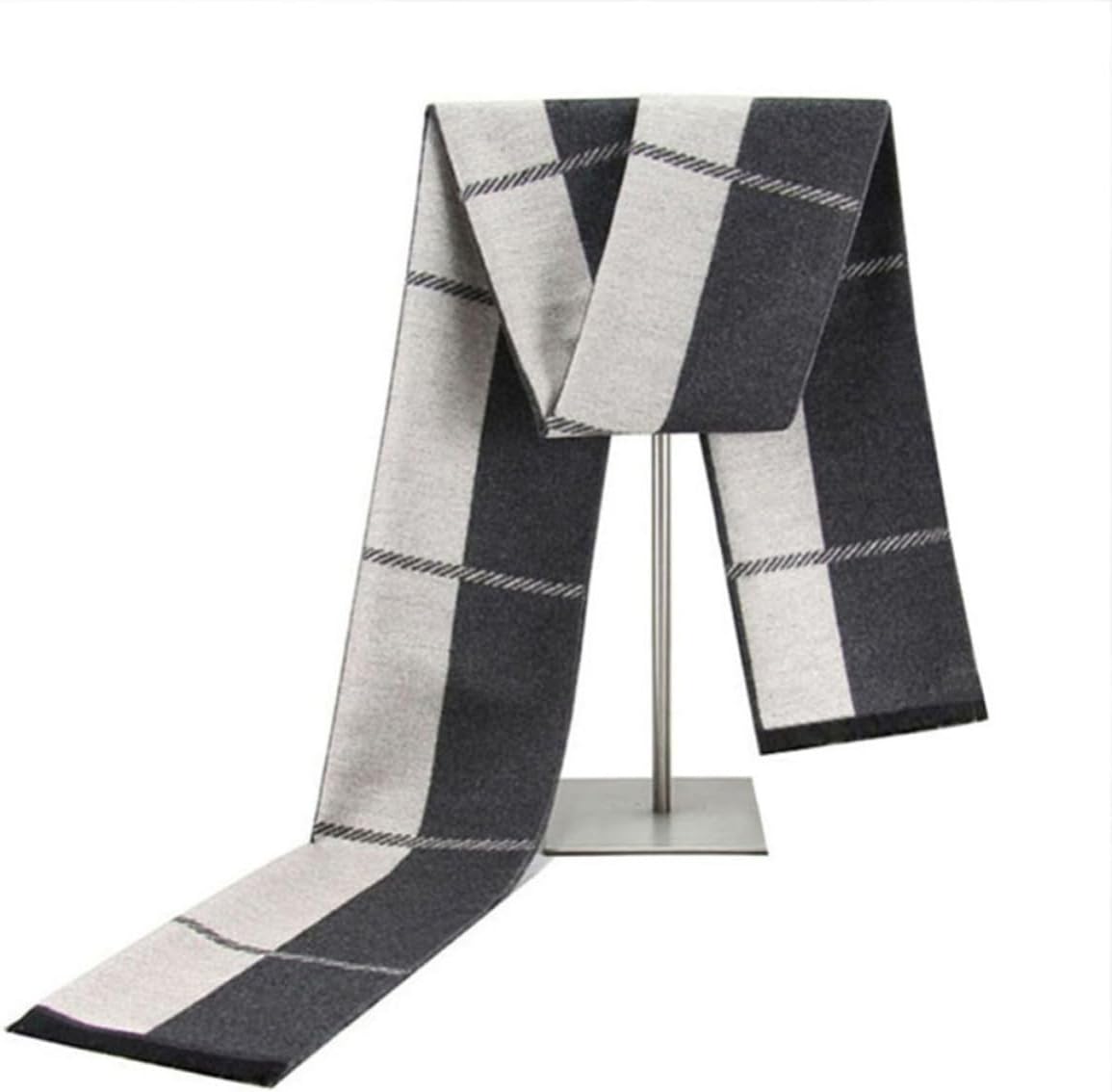 Men's Warm Scarf in Imitation Cashmere for Leisure and Business Wear
