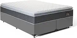 Cama Box com Colchão de Espuma D45 Pillow Top Fort Comfort (Queen)