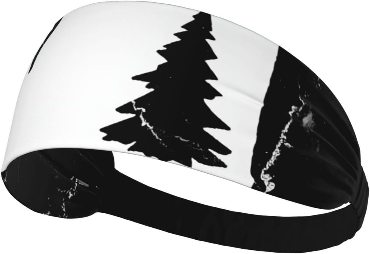 Sports Sweatband for Men Women Headband Sweat Resistant Perfect Gym Outdoor Yoga Workout Activities Running