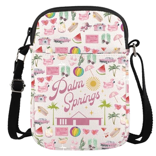 Palm Springs Travel Gift Palm Springs Bachelorette Party Gift California Souvenirs Gift Gone Palm Springs Crossbody Bag