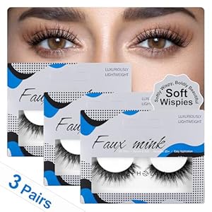 Lashes Natural Look False Eyelashes...