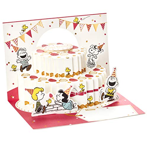 Hallmark Carte D Anniversaire Pop Up Peanuts Peanuts And Snoopy Cake Circulaire En Ligne