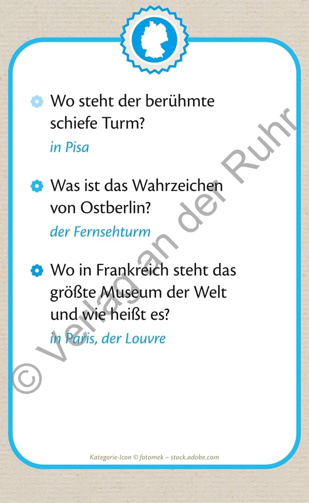 Die große Quizbox für Senioren: Ein Kartenspiel-Set zu lebensweltorientierten Themen in drei Schwierigkeitsstufen