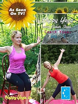 DVD Happy Yoga with Sarah Starr | Chair Yoga Volume 3 Book