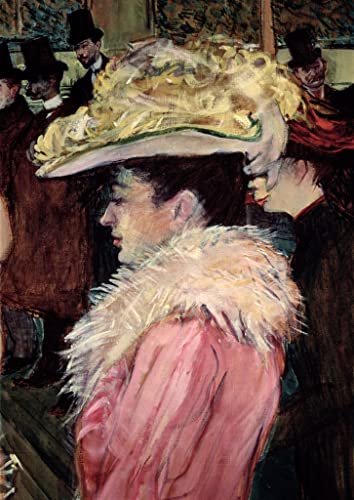 Toile murale la Danse de Toulouse Lautrec pour la décoration du salon