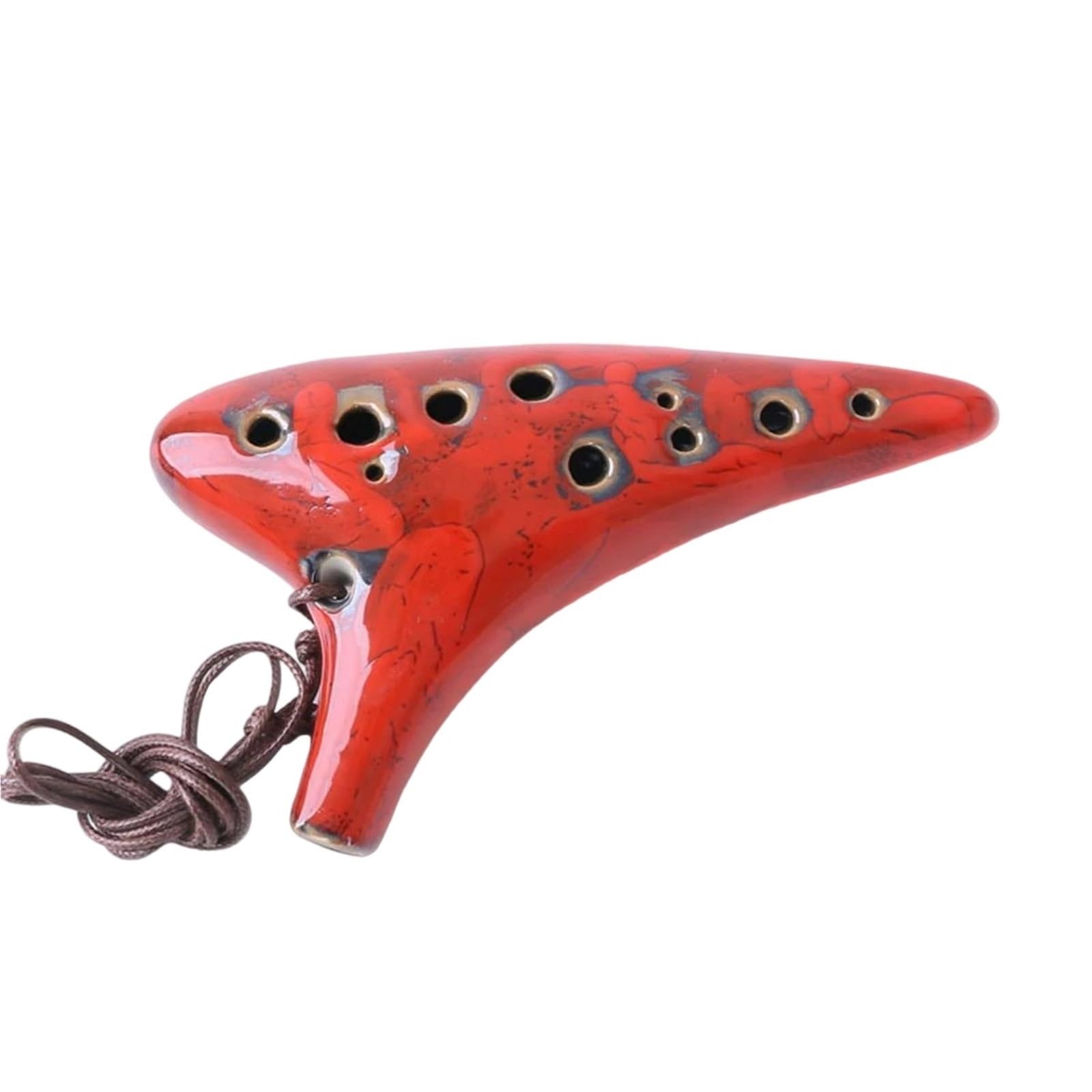 Ocarina In Ceramica Ocarina Contralto In Do A 12 Fori Strumento Musicale In Ceramica Per Principianti E Amatori