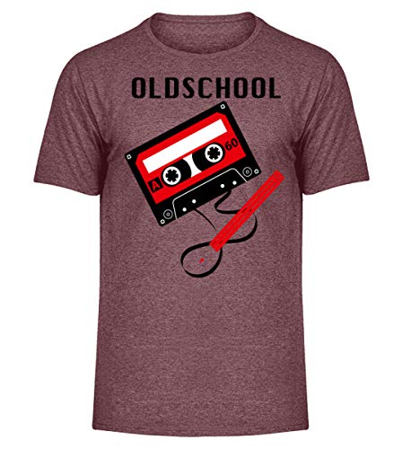 T-shirt homme Oldschool Tape multicolore Large : fini les looks ternes et rigides