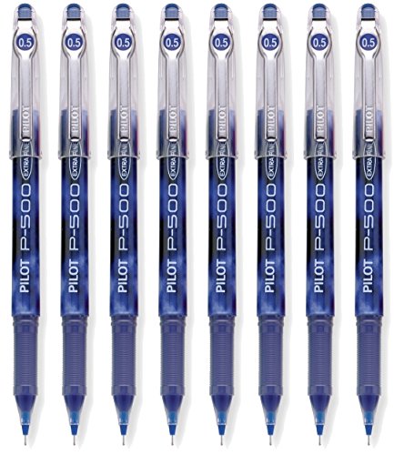 Bolígrafo Pilot Precise P-500 Gel Azul Extra Fino 8 Pack