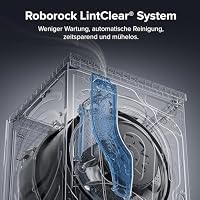 roborock Zeo Lite Waschtrockner mit der Zeo-cycle Trocknungstechnologie, 10 kg Waschen, 6 kg Trocknen, 27 Waschprogramme mit APP-Steuerung, LintClear Selbstreinigungssystem, Automatische Dosierung – Ansicht 6