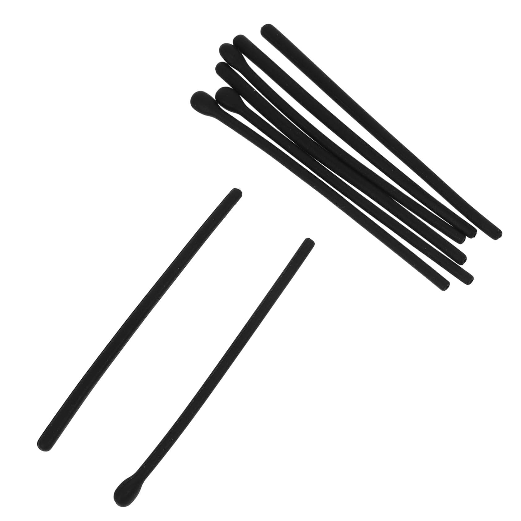 FOMIYES Glasses Ear Grip Temple Eyeglass Leg Cover Silicone Glasses Arm Tips Eyeglass Temple Protectors 4 Pairs