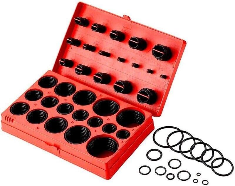 419 PCS Rubber O Ring Kit Metric Grommet Seal Plumbing Garage ORing