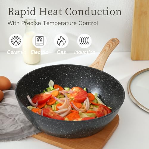 21PCS Pots and Pans Set Non Stick Cookware Set Nonstick with Cooking Set