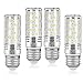 Lacmisc Ampoule E27 Mais LED 12W Blanc Froid 6000K, 1350LM, Équivalent Halogène E27 100W, Lampe E27 LED Mais Froid pour L'éclairage Intérieur, non-dimmable, 220-240V, Lot de 4