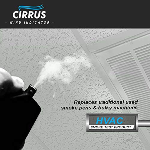 Cirrus Wind Indicator - Hvac Tool Kit With Led Rechargeable Flashlight And Power Bank - Safe And Portable - Trusted Smoke Detector Of Hvac Technician #TOP7