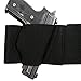 BLUESTONE Black Pro Belly Band Fits Glock 17, Glock 19, Glock 21, Glock 22, Glock 23, Glock 26, Glock 27, Glock 42, Glock 43, and Smaller Glock Models, S&W Shield, S&W M&P, and Similar sized Handguns, Sig Sauer, p220, p226, p228, p229, p239, p250, Beretta 92fs, Ruger SR9, and Similar models, 4 inch barrel revolvers, 2.5 inch barrel revolvers, Large 36