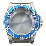 38MM 防水時計ケース サファイアクリ