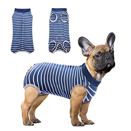 Hond Chirurgie Herstelpak, Hond Onesie Voor Chirurgie Vrouwelijke Mannelijke Buikwond Kegel E Kraag Alternatief Voorkomen Likken