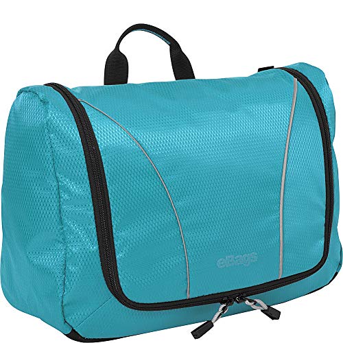 eBags Portage Large Toiletry Kit and Cosmetics Bag - (Aquamarine)