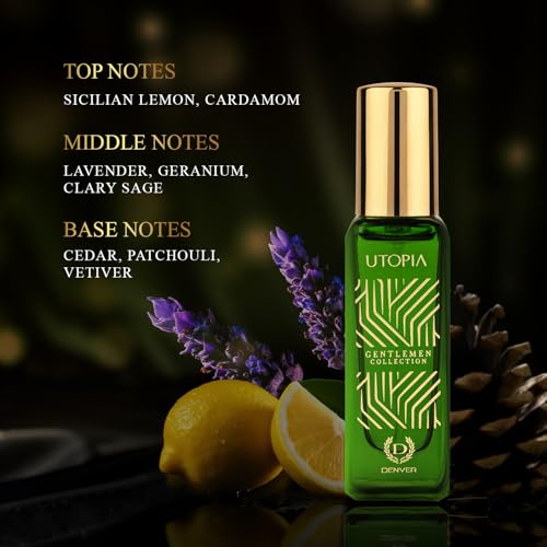 Image of Denver Gentlemen Collection Utopia Perfume 20 ML Each, Pack of 2