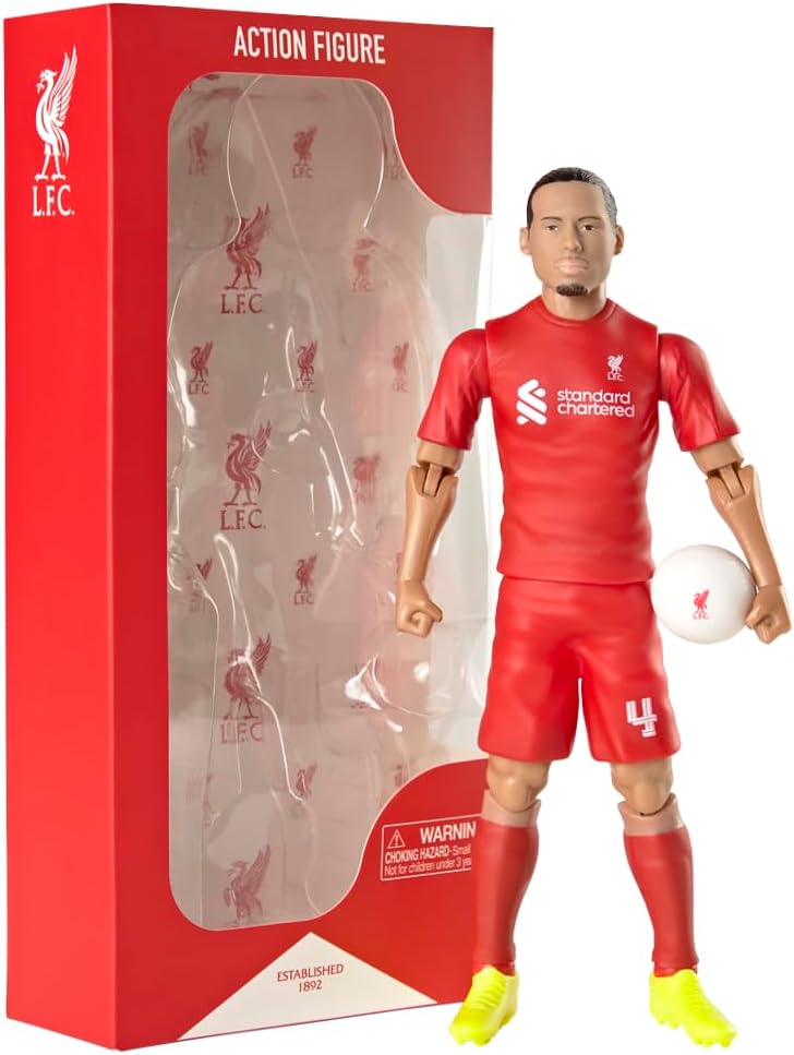 Banbo Toys Liverpool Virgil Van Dijk 8" Collectible Soccer Action Figure - Image 2