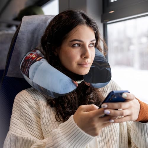 Almohada viaje espuma viscoelástica tamaño estándar miniatura 6