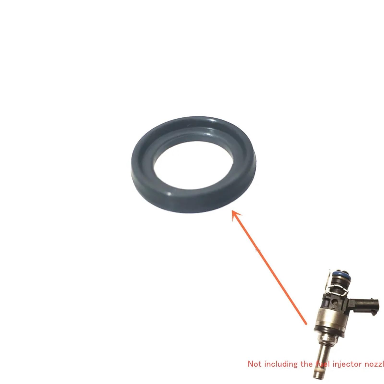zawór wtryskowy 10 sztuk metalowych gumowych uszczelek typu O'Ring 21,5 * 13,7 * 3,6 mm pasujących do zestawów naprawczych wtryskiwaczy paliwa GDI (AY-S5058)