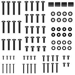 ECHOGEAR Universal TV Mount Hardware Pack - Replacement Hardware Mounting Kit for TVs up to 80" - Includes M4, M5, M6 & M8 Screws