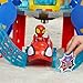 Spidey and His Amazing Friends Web-Spinners Web-Quarters, Kids Playset with Action Figure, Vehicle, and Accessories, Marvel Super Hero Toys, Ages 3 and Up, Large