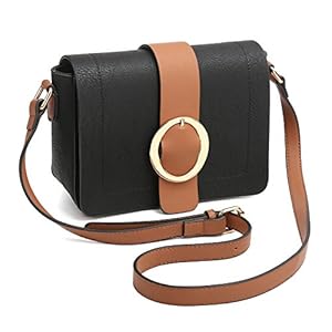 Women Vegan Leather Crossbody Shoulder Bags Fashion Purses Structured Messenger Bags
