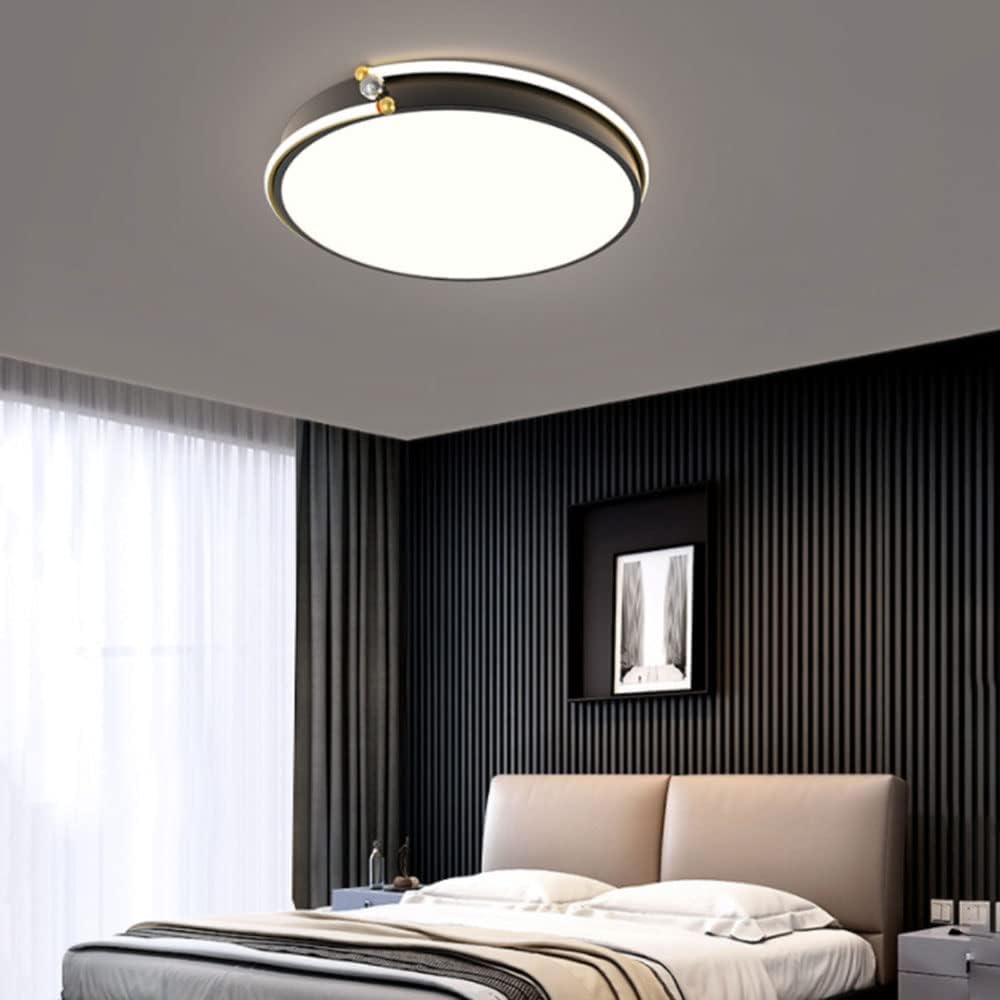 Creative Led Flush Mount Ceiling Light Non Dimmable Led Ceiling Light Energy-Saving Led Ceiling Lamp Daylight White 5500K Decorative Lighting Fixtures for Living Room and Bedroom/52Cm