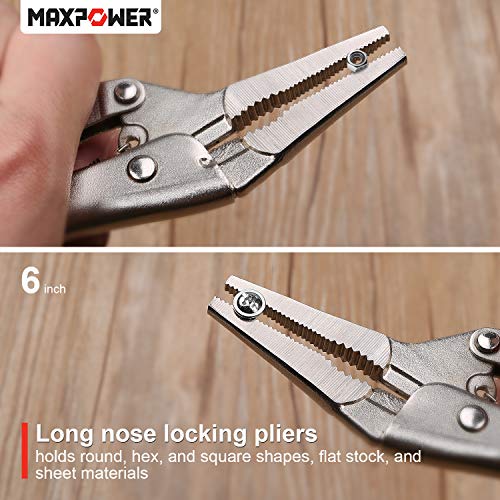 Maxpower 3 Piece Locking Pliers Set #TOP4